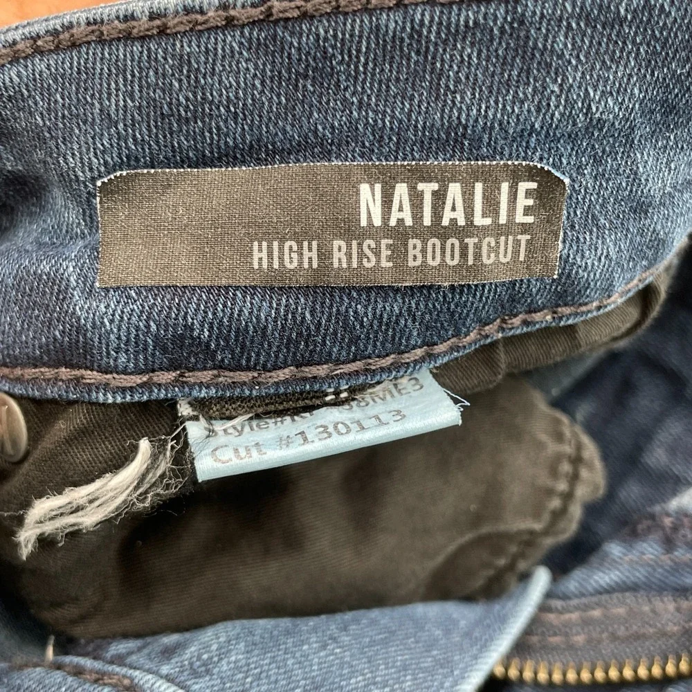 Kut Natalie Bootcut Jean Womens 8 32x31* High Rise Flare Western Y2k Cowgirl 70s - Picture 9 of 14
